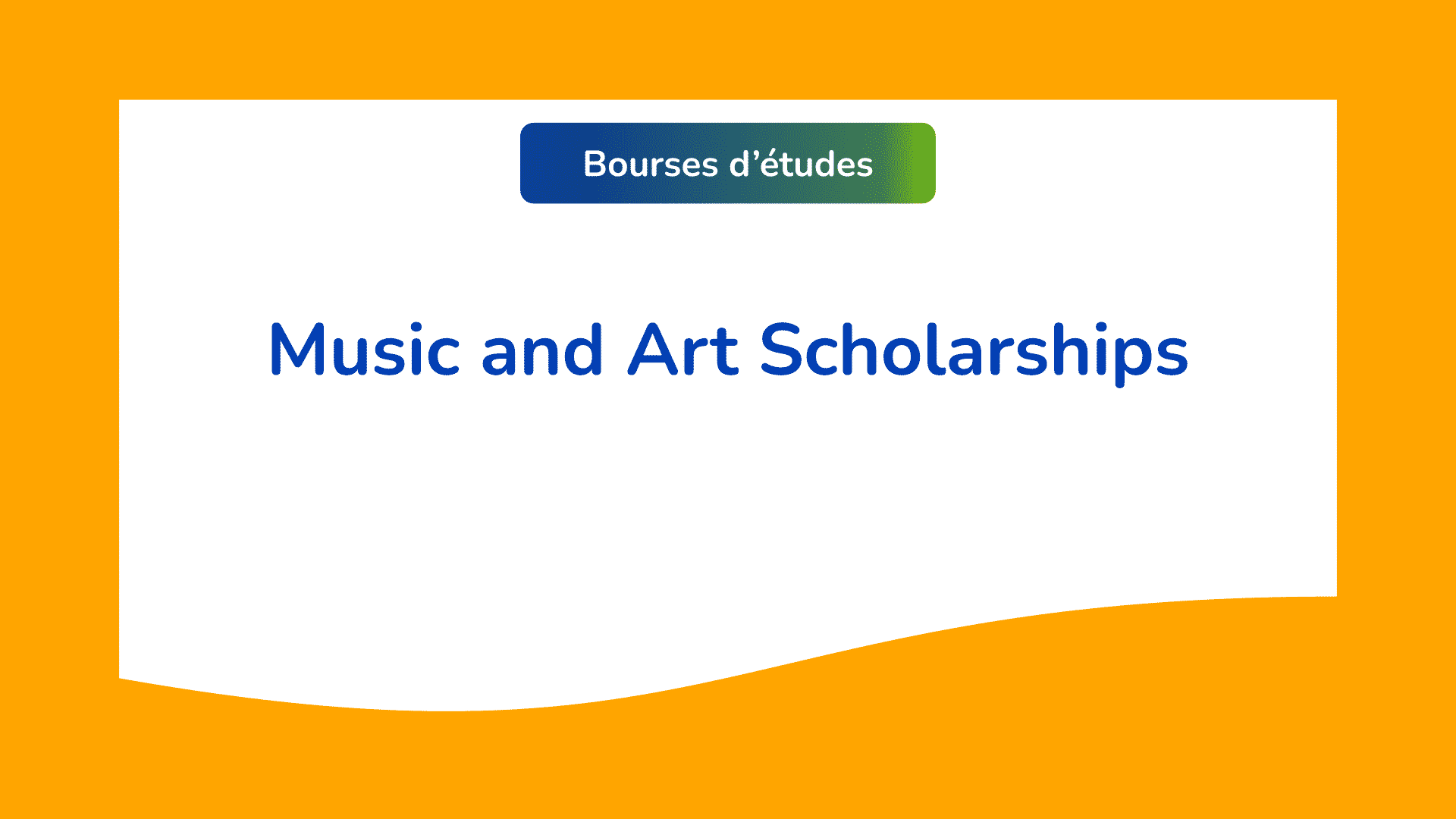 Art and Music Scholarships: Funding Your Passion